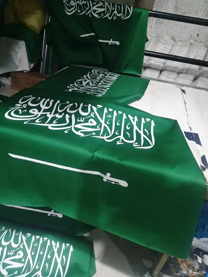 اعلام بروشات وشاحات كابات ومستلزمات اليوم الوطني 3