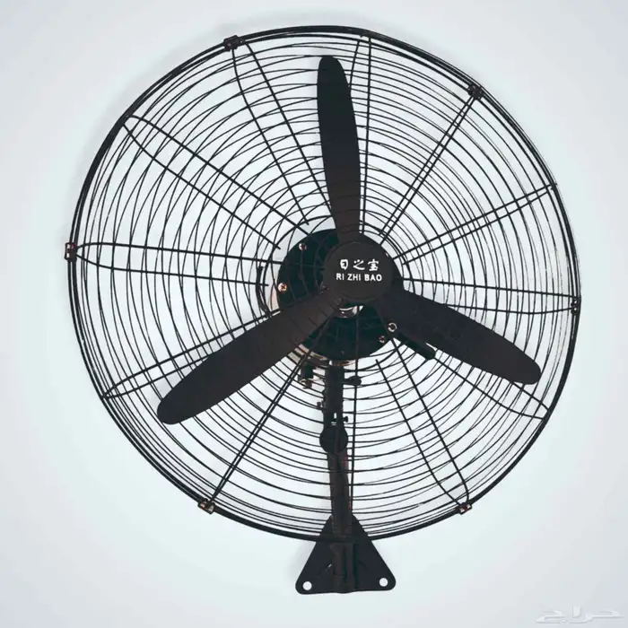 مروحه جدارية صناعيه حديد مقاس 500 مم 20 إنش وبقدرة 180 واط 0