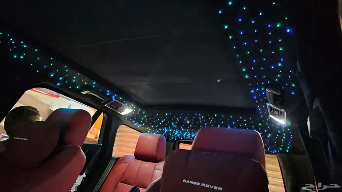 تركيب  نجوم الروز معا قماش كنتارا لسياره رنج روفر شغل وكاله 3