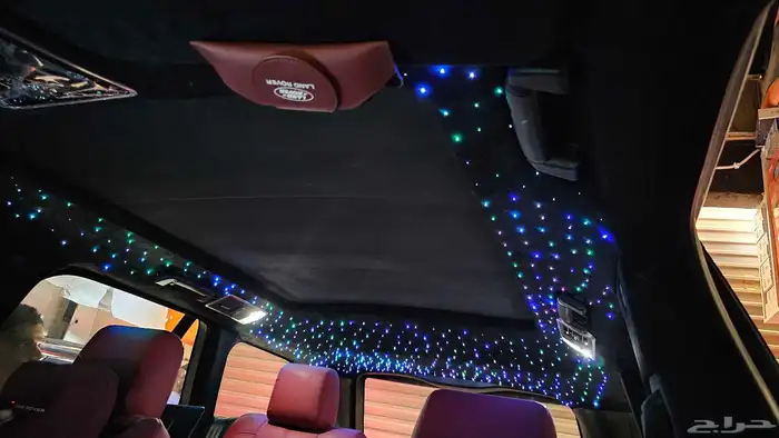 تركيب  نجوم الروز معا قماش كنتارا لسياره رنج روفر شغل وكاله 9