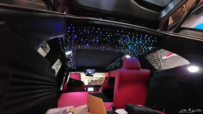 تركيب  نجوم الروز معا قماش كنتارا لسياره رنج روفر شغل وكاله 8