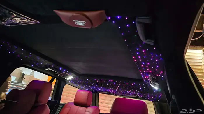 تركيب  نجوم الروز معا قماش كنتارا لسياره رنج روفر شغل وكاله 4