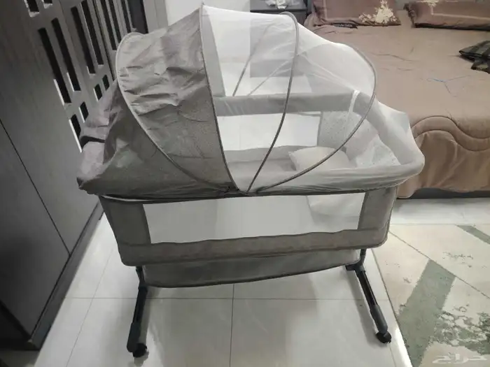 حق اطفال مستخدم شهر سرير اطفال دراج مع الشاحن موجو الي جاد 2