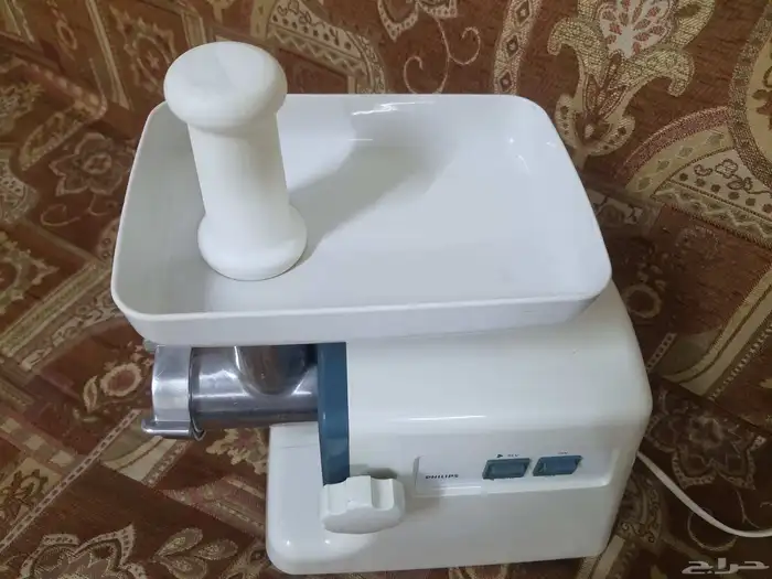 مفرمة لحم فليبس اصلي شبه جديده خط 110 لاعلى سوم 5