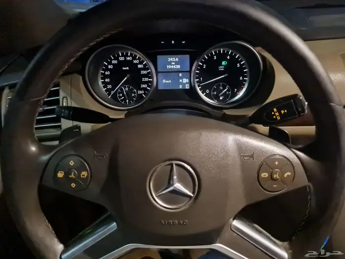 مرسيدسR350 موديل 2012 المحرك ستة سلندر جفالي 14