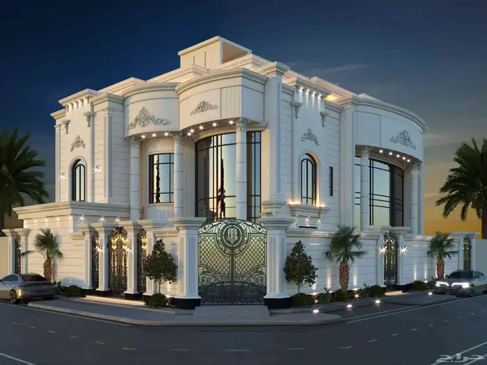 تصميم واجهات 3Dmax 1