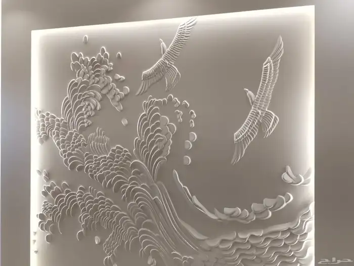 نحت ليزر خشب ثري دي 3