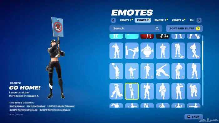 حساب فورت للبيع 2