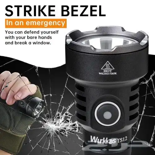 كشاف يدوي صغير Wurkkos TS12 بقوة 1050لومن 13