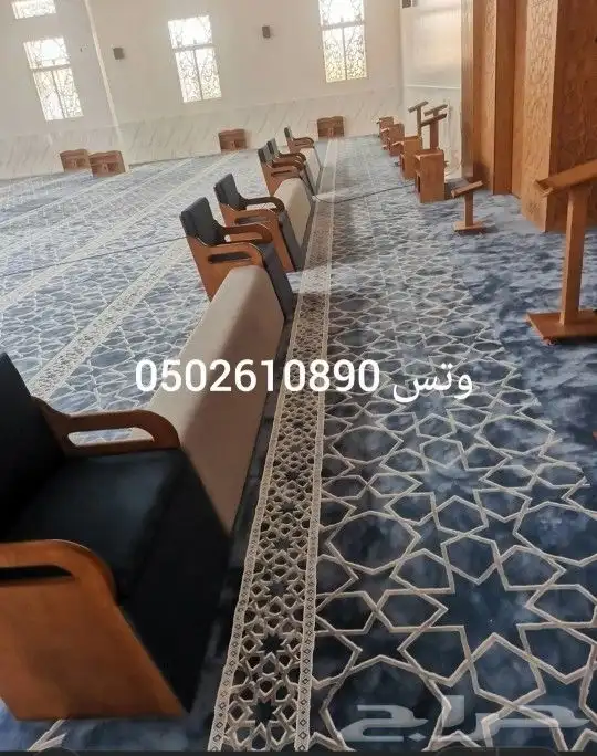 تكايات مساجد كراسي ديكورات مساجد مساند مساجد 1