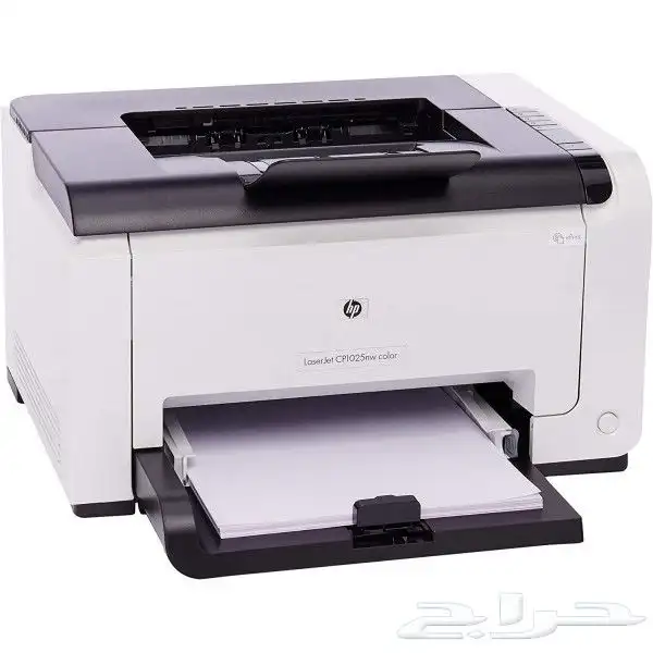 طابعة ليزر hp أسود وملون مستعملة للبيع 0