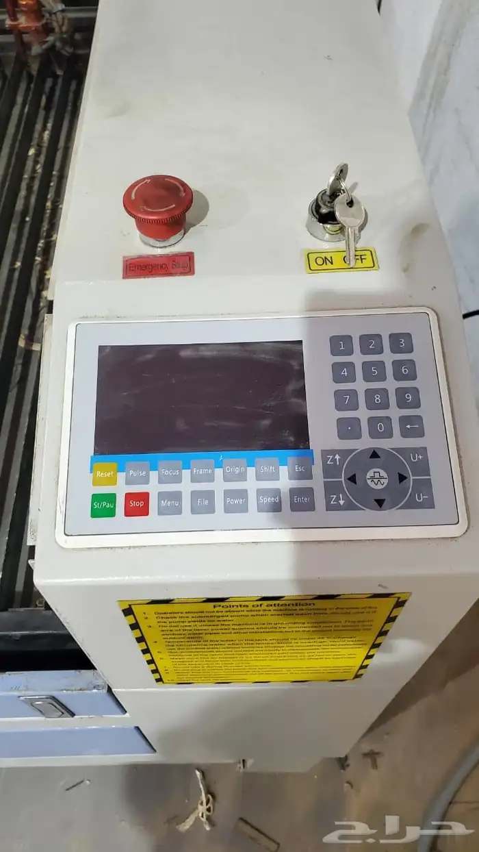 130 90 cnc ليزر مستخدم نظيف جدا على الشرط 2