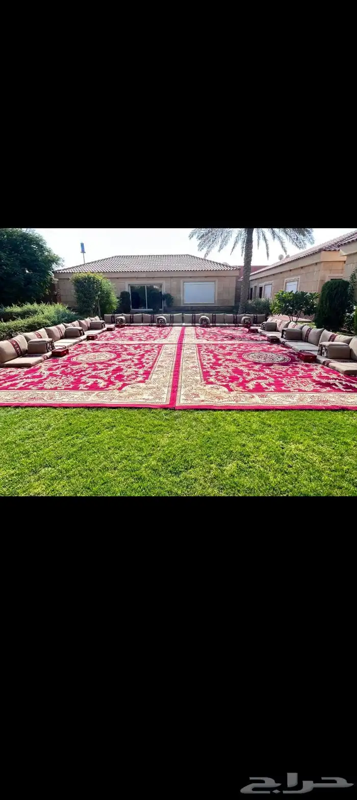 تنسيق مداخل تاجير سماعه تاجير شيش تاجير جلسات شعبيه وخارجيه 6