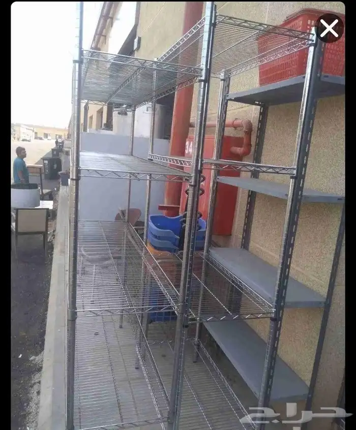 جميع انواع الرفوف والعلب والطبليات والسلال العادي وسلة السمك 2