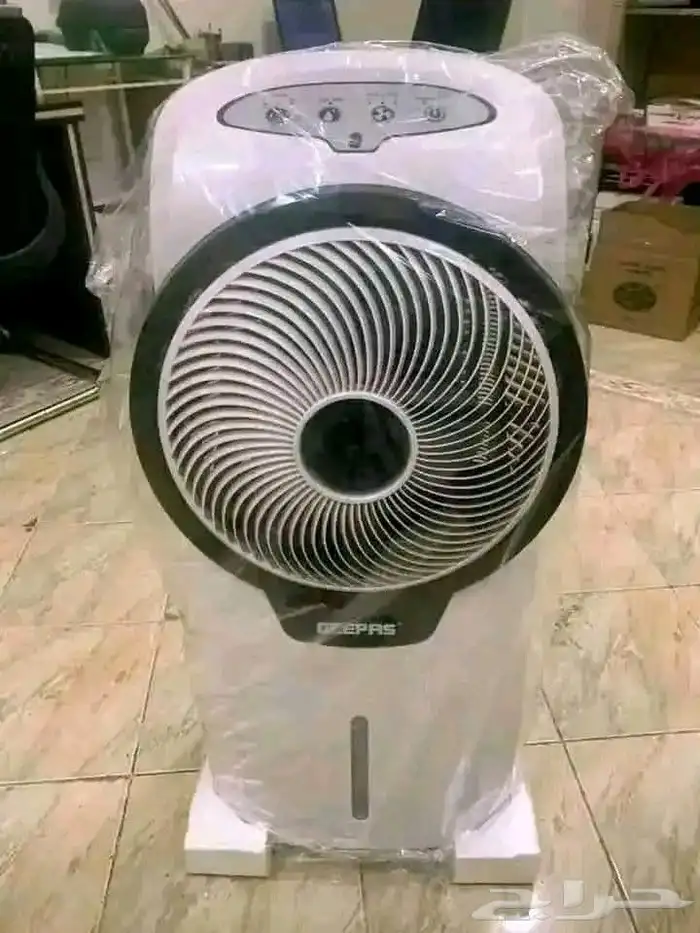 مبرد هواء جيباس قابل لإعادة الشحن يعمل لمدة 7 ساعات 0