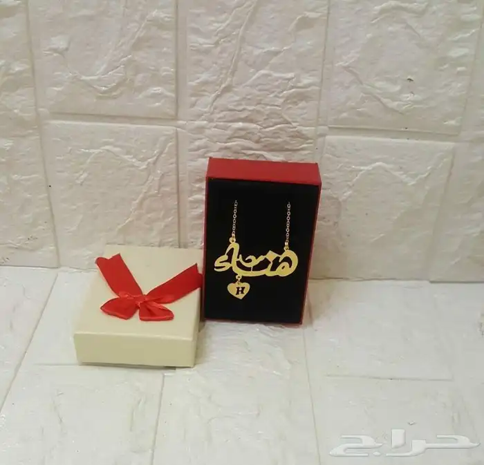 سلسل واساور نسائيه تصمم حسب الطلب مطلي بذهب او الفضه 6