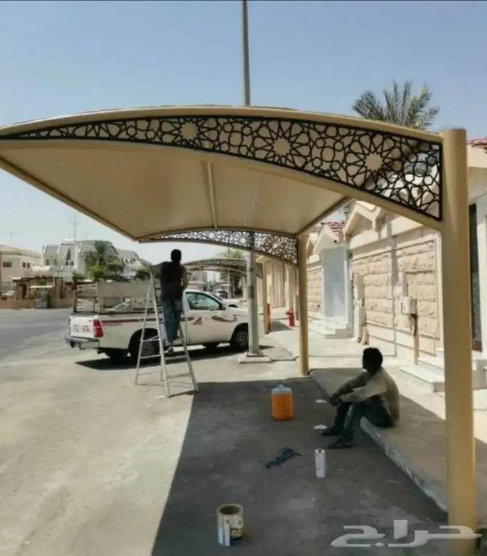 مظلات جدة تركيب مظلات سيارت سواتر جدة برجولات سندويش بنل 7
