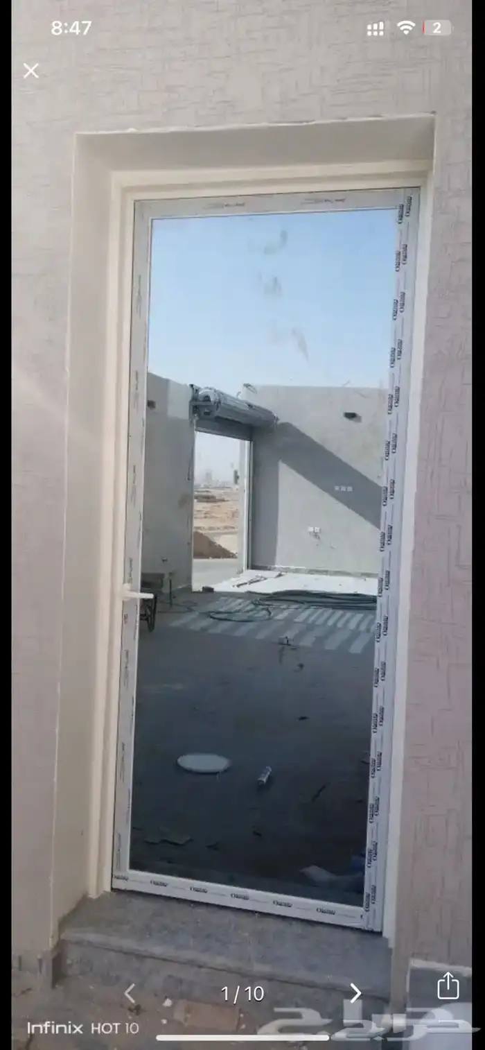 ابواب المنيوم شبابيك المنيوم واجهات المنيوم باب المنيوم شباك 7