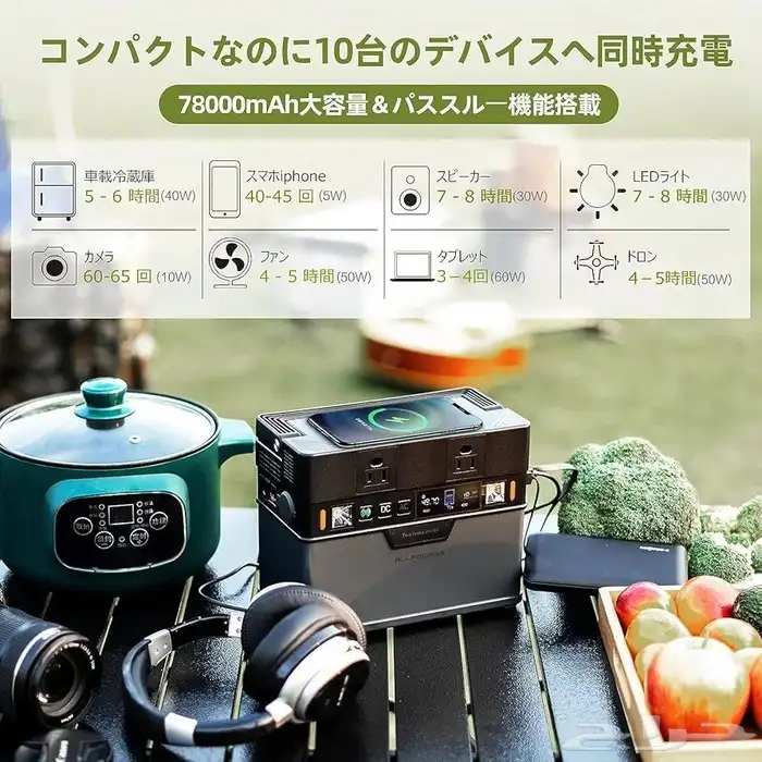 مزود الطاقة المحمول 300 300ALLPOWERS S تم توفير من جديد 4