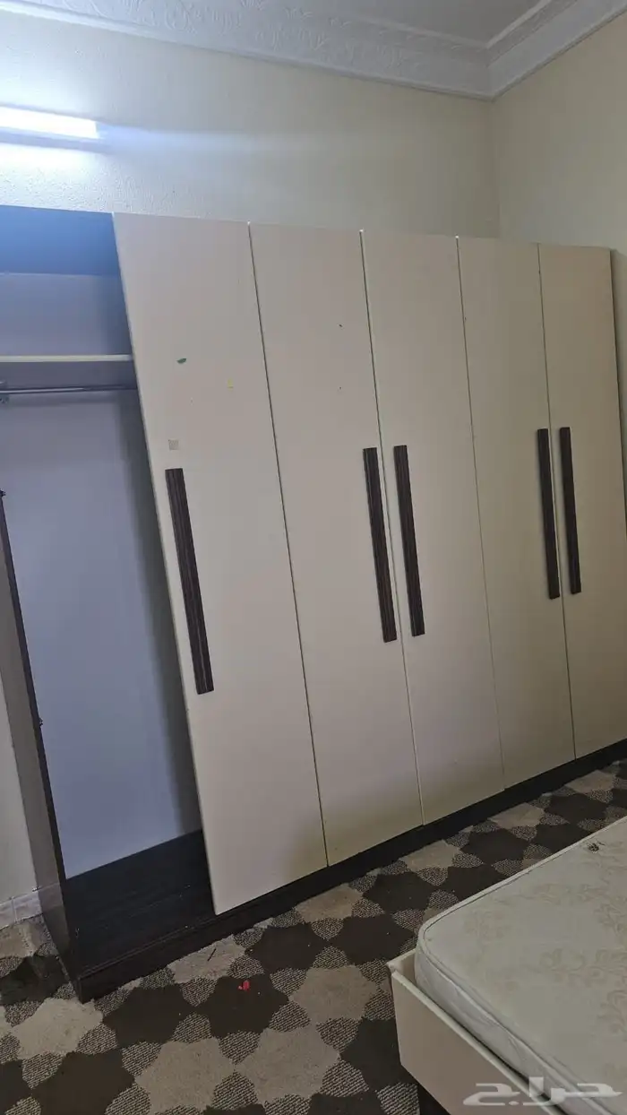 غرفت النوم وطني امل نظيف ويس دولاب 6باب السريرنفرين 1