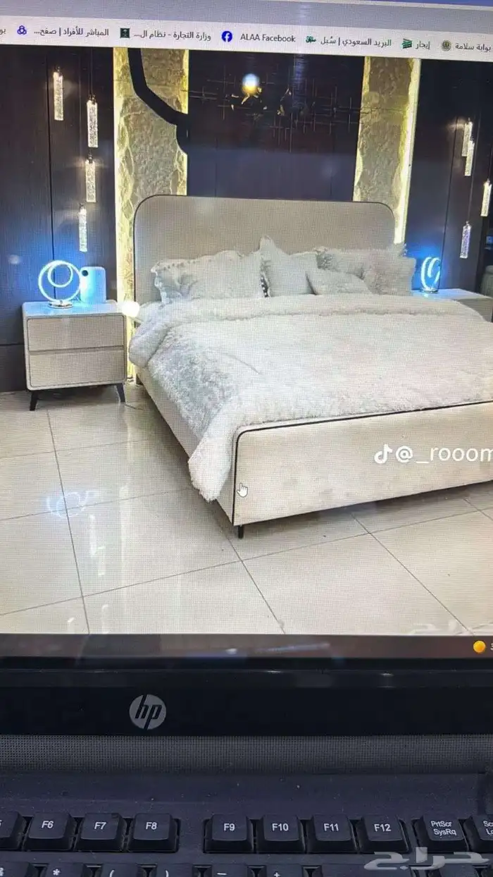 سرير نفر ونص 370ريال بدون كمدينه انا محل في تفصيل في جاهز في 0