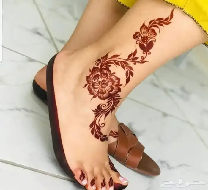 2نقاشه بالرياض نقش حنأء 7