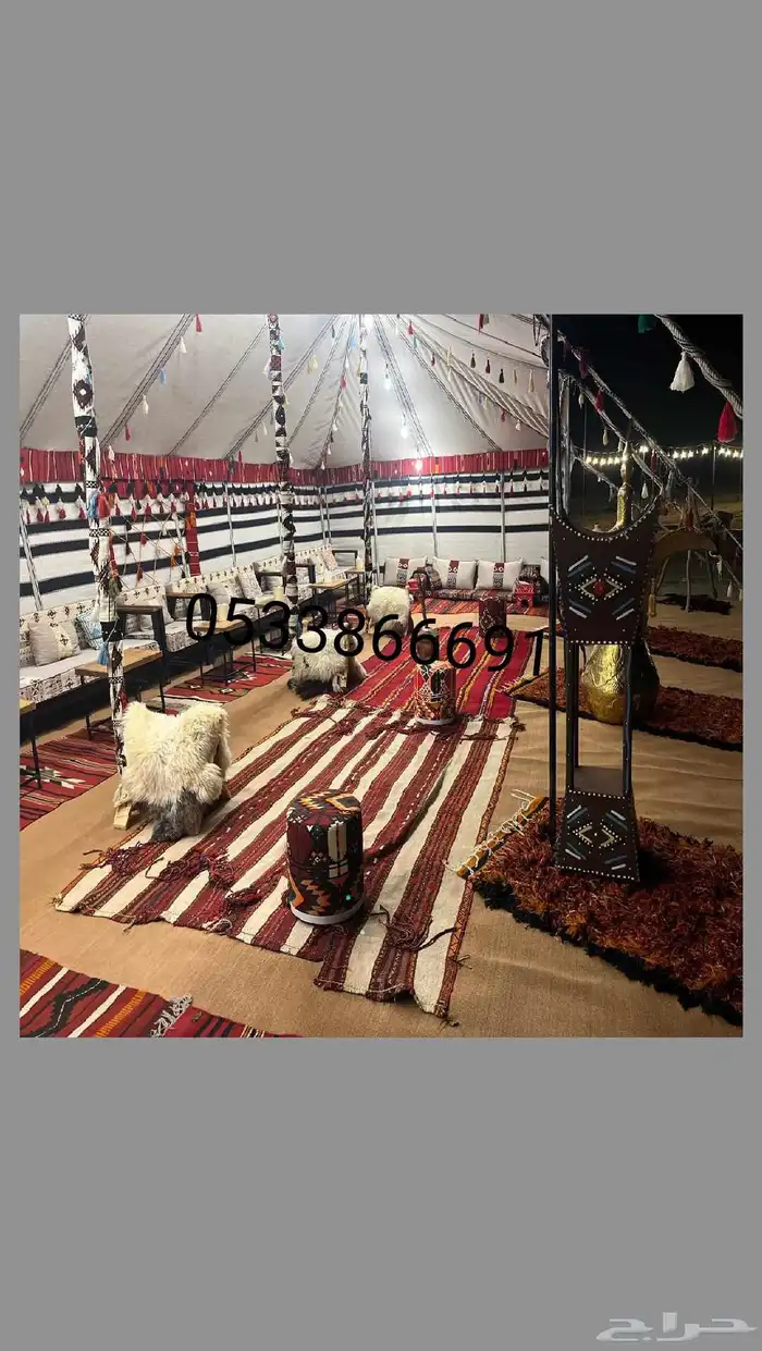 تاجير خيام و بيوت شعر 3