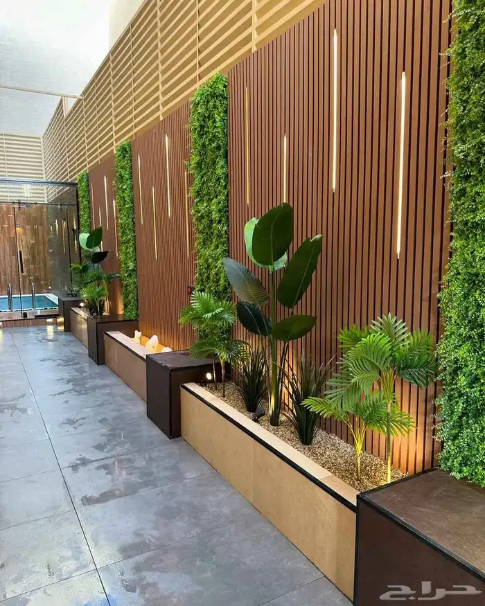 تنسيق حدائق ومظلات وديكورات 0