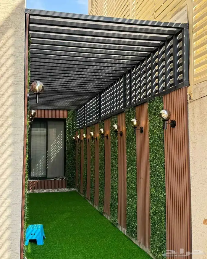 تنسيق حدائق ومظلات وديكورات 6