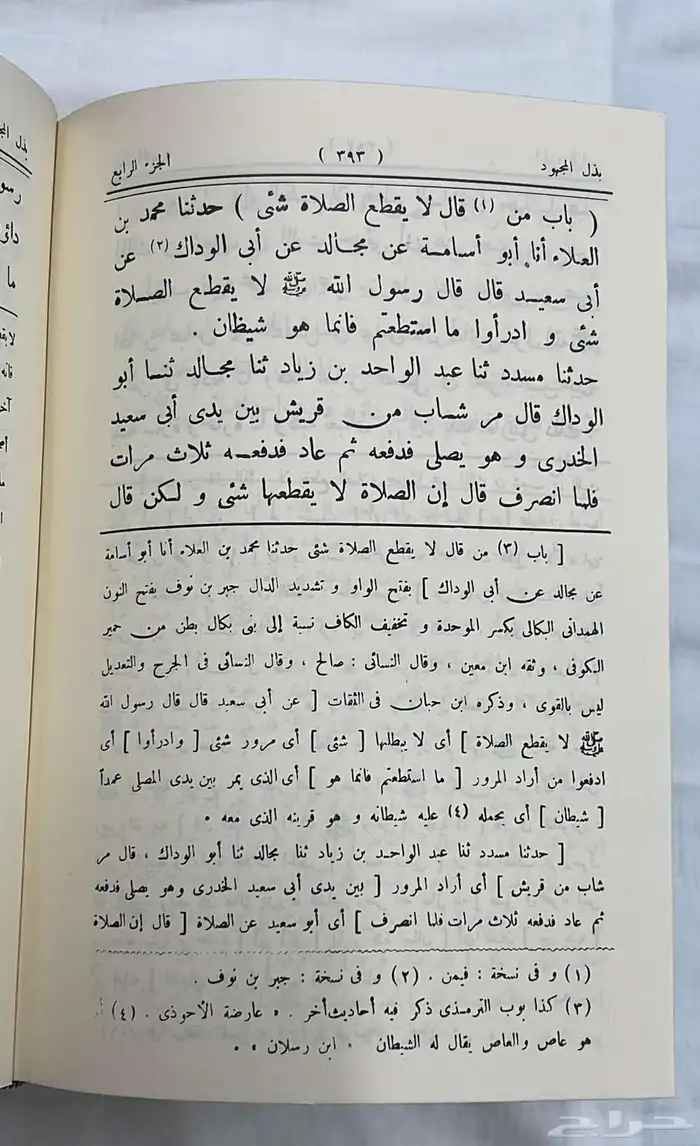 كتاب بذل المجهود في حل أبي داؤود 5