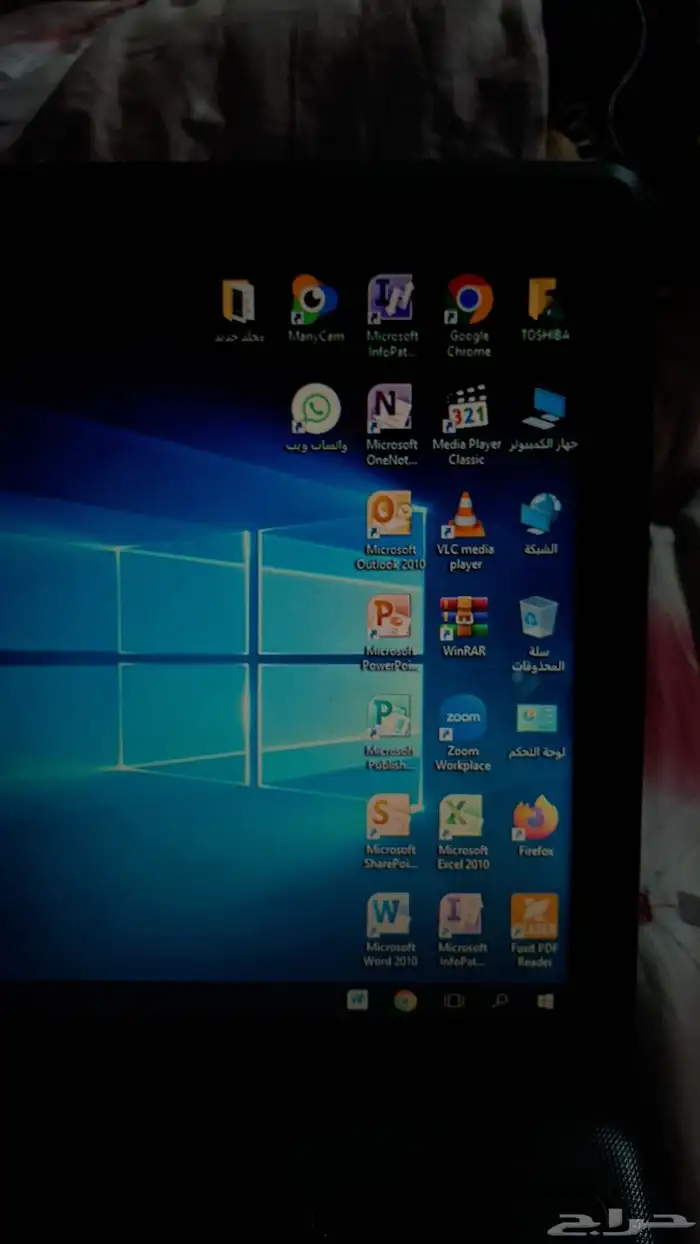 لابتوب توشيبا وكاله شبه جديد 5