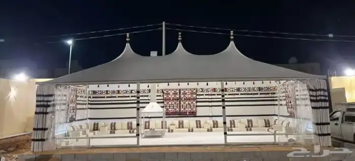 خيمه صقور القبب المطوره تراثيه الملكيه 5