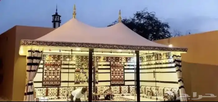 خيمه القبب المطوره تراثيه الملكيه 4