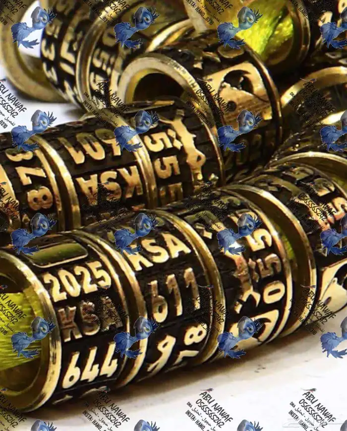 دبل حجول اساور لجميع الطيور 6