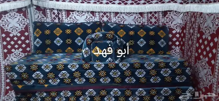 مركاز كنب كراسي خارجيه كويتية بكفر بدون كفر قماش مخمل 3