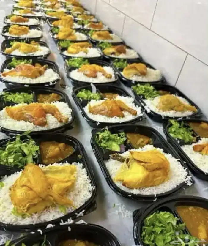 وجبات الصدقه بأقل الاسعار 2