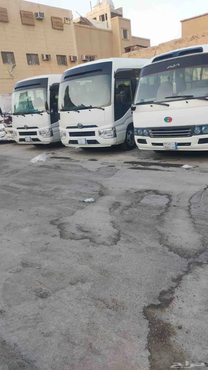 كوستر ايجار مع سواق 30راكب رحله فندق مطعم مطار رياض جده 0