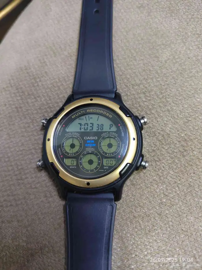 ساعة كاسيو casio BGR-10 2