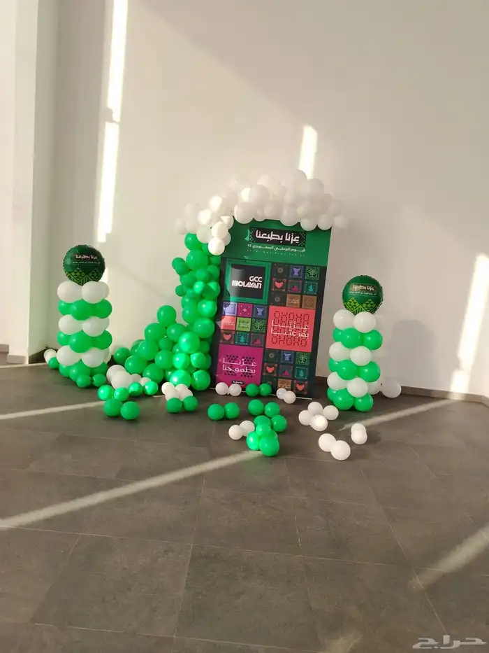 بلونات هيليوم للمناسبات السعيده وديكورات بلون 2