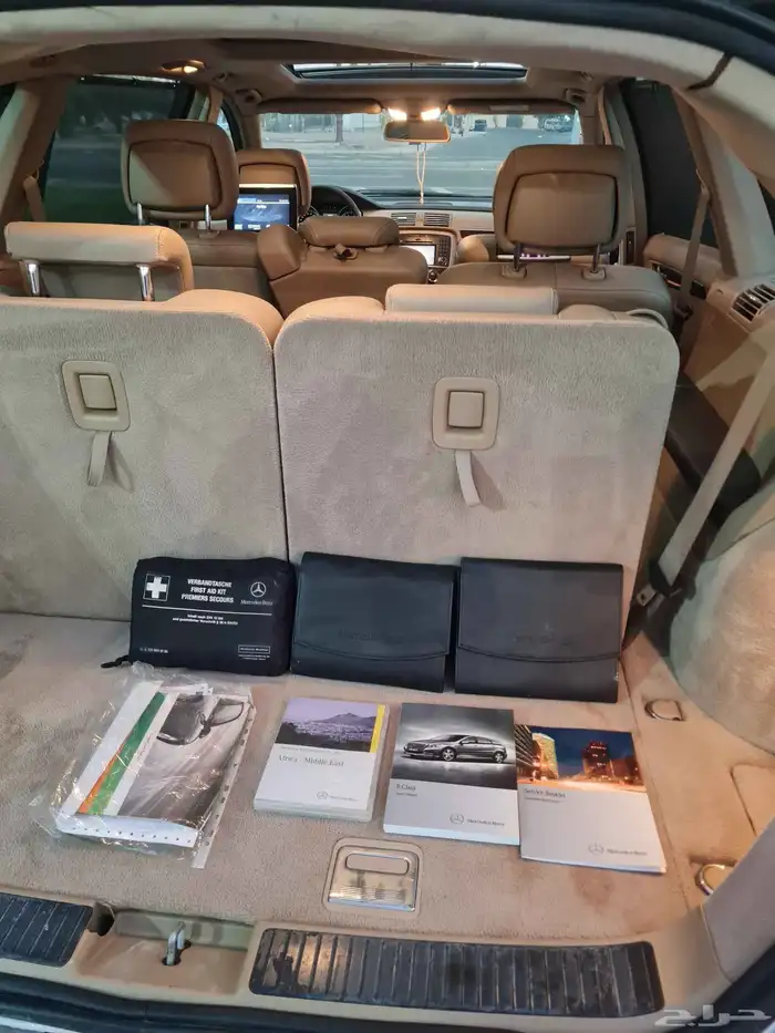 مرسيدسR350 موديل 2012 المحرك ستة سلندر جفالي 12