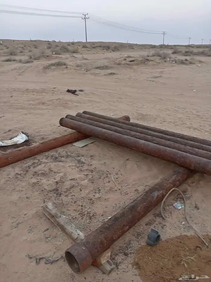 مواسير سته بوص ست حبات حديد ثقيل. ثلاثه متر 1