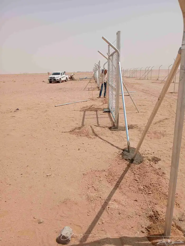 اعمال شبوك المزارع واستراحات 0