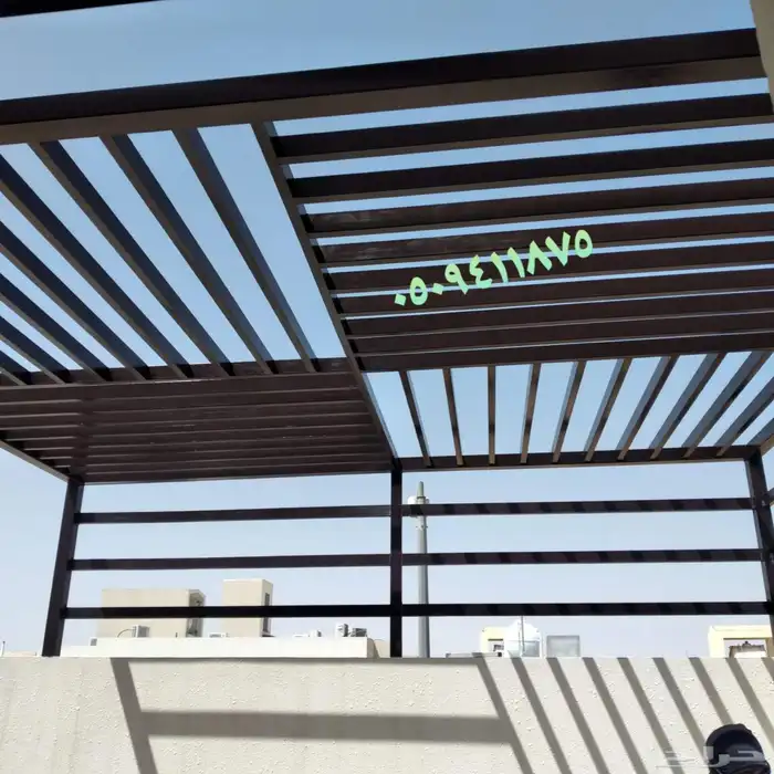 تنسيق حدائق ومظلات وديكورات 9