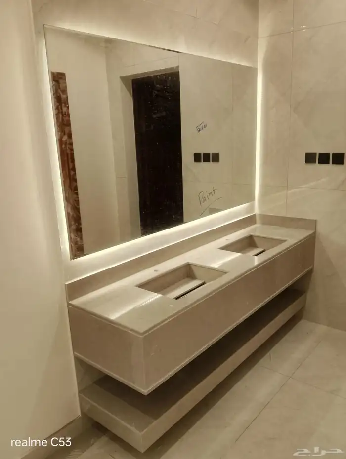 مغاسل وطاولات رخام 0