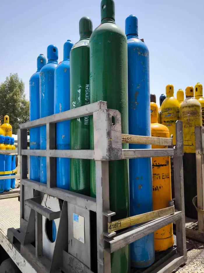 اسطوانات غاز نيتروجين (Nitrogen Gas) نيتروجين صناعي وطبي 0