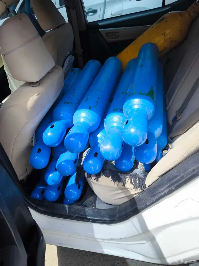 اسطوانات غاز نيتروجين (Nitrogen Gas) نيتروجين صناعي وطبي 5
