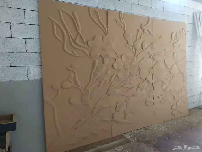 تصنيع اثاث منزلي ومكتبي ونحت جميع لوحات 3d والديكورات الداخل 6
