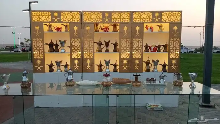 تاجير كراسي صبابين وقهوتيين جلسات شعبي 4