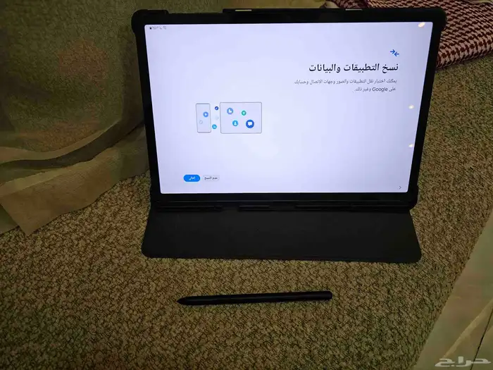 تابلت سامسونج tap s7fe شاشة 12.4 انش الرام 4 سعة التخزين 1