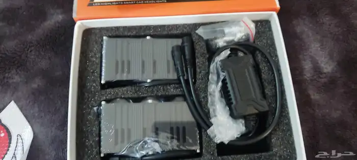 كشافات شبك ليد ثلاث عدسات لونين 5